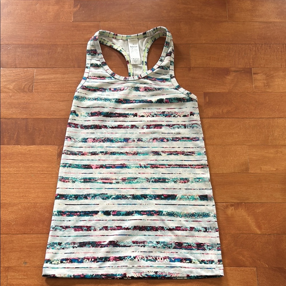 Ivivva Multicolor Striped Tank Top